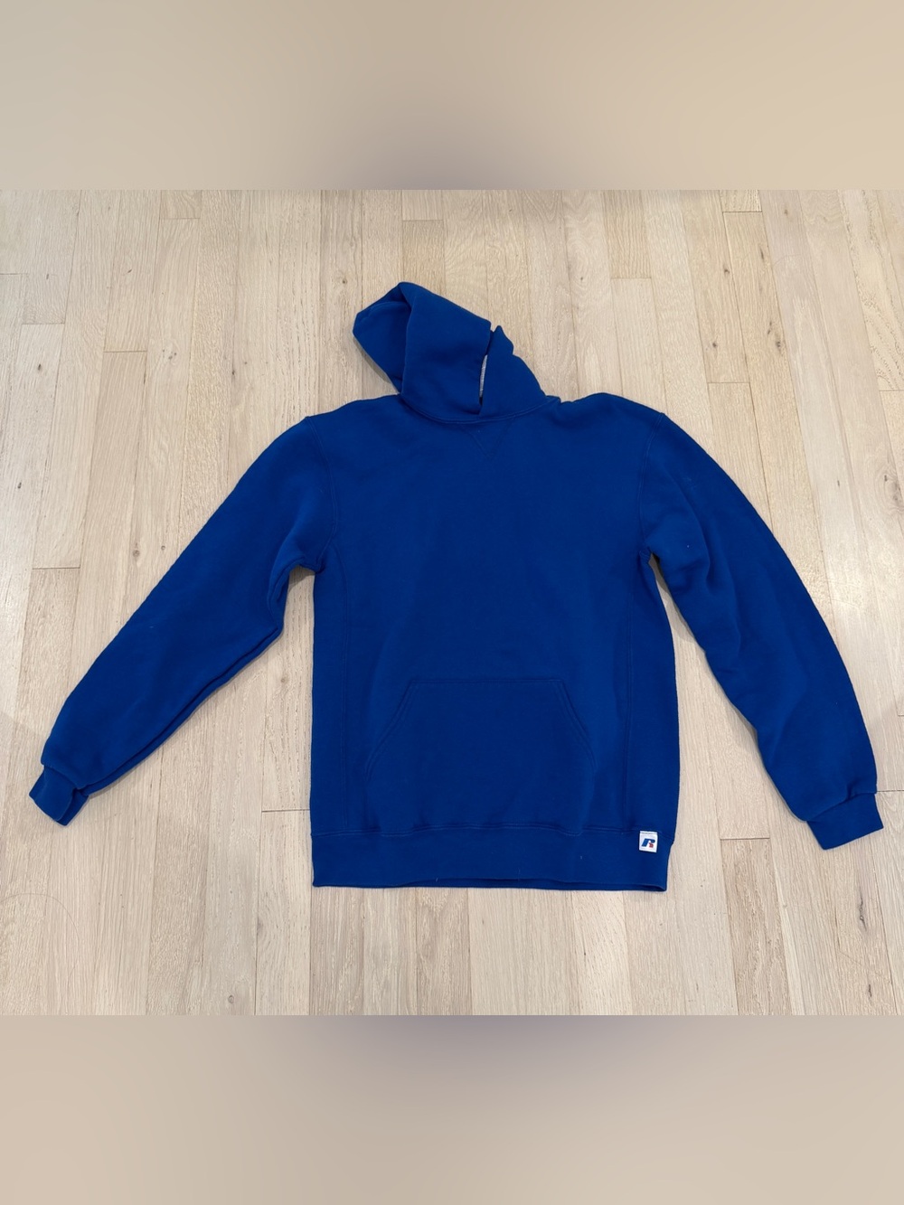 Russell Athletic Youth XL Royal Blue Pullover Hoodie Sweatshirt